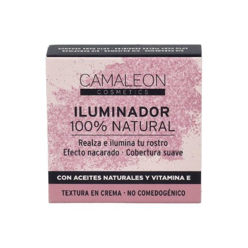 CAMALEON ILUMINADOR 100 NATURAL  CREMA ROSA
