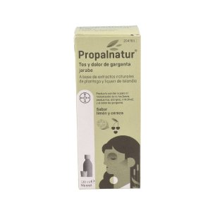 PROPALNATUR TOS Y DOLOR DE GARGANTA  1 BOTELLA 120 ml...
