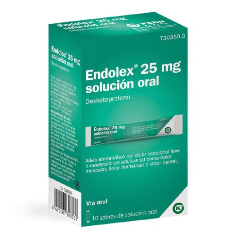 ENDOLEX 25 mg 10 SOBRES SOLUCION ORAL 10 ml