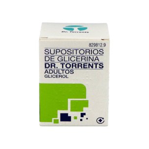 SUPOSITORIOS GLICERINA DR TORRENTS 3.27 G 12 SUPOSITORIOS...
