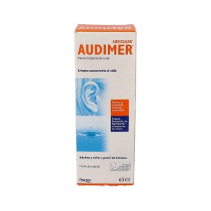 AUDIMER SOLUCION LIMPIEZA OIDOS AUDICLEAN 60 ML