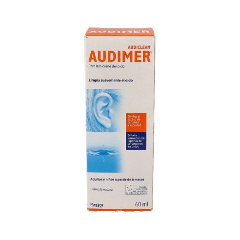 AUDIMER SOLUCION LIMPIEZA OIDOS AUDICLEAN 60 ML
