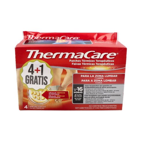 THERMACARE PARCHE TERMICO ZONA LUMBAR CADERA  4...