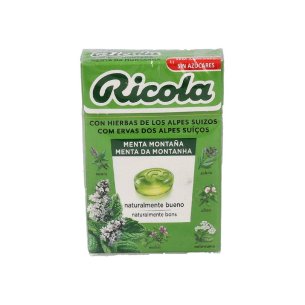 RICOLA MENTA MONTAÑA S-A CARAMELO