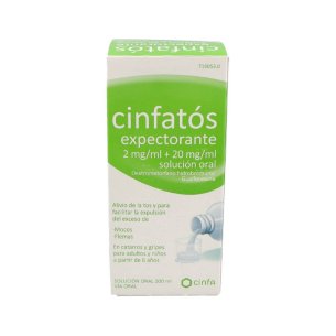 CINFATOS EXPECTORANTE 10/100 MG JAR 200 ML