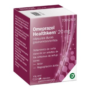 OMEPRAZOL HEALTHKERN 20 MG 14 CAPSULAS GASTRORRESISTENTES...