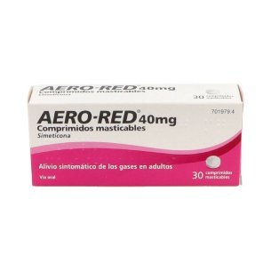 AERO RED 40 MG 30 COMPR MASTIC