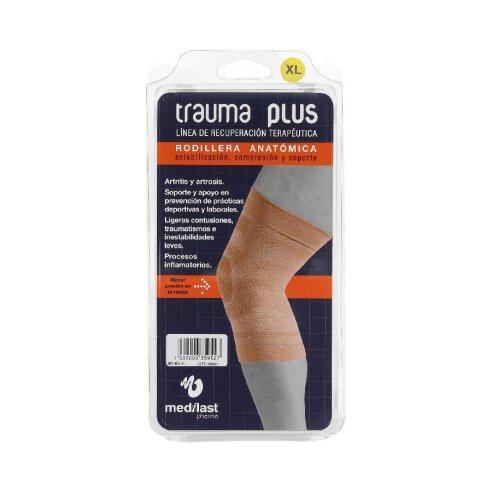 RODILLERA ANATOMICA TRAUMA PLUS BEIGE T- EGDE