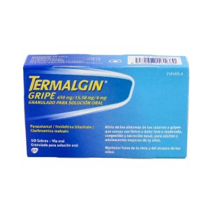 TERMALGIN GRIPE 650/15.58/4 MG 10 SOBRES GRANULADO...