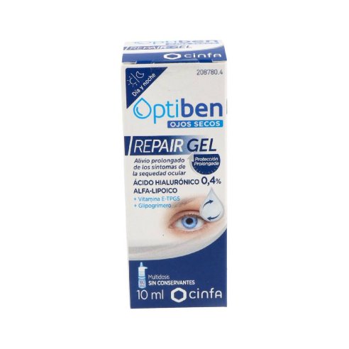 OPTIBEN REPAIR GEL  1 ENVASE 10 ml