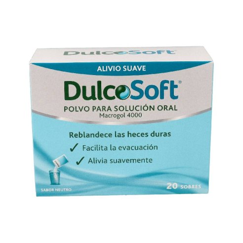 DULCOSOFT POLVO PARA SOLUCION ORAL  20 SOBRES