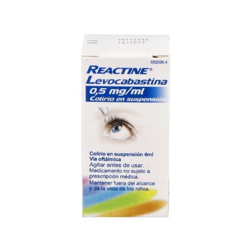 REACTINE LIVOCAB 0.05 COLIRIO 4 ML