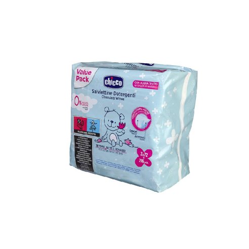 TOALLITAS HUMEDAS CHICCO 3 X 72 TOALLITAS