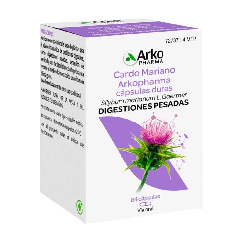 CARDO MARIANO ARKOPHARMA 390 mg 84 CAPSULAS