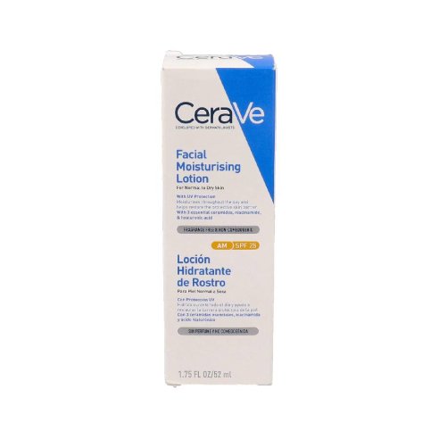 CERAVE LOCION HIDRATANTE DE ROSTRO SPF 25  52 ML