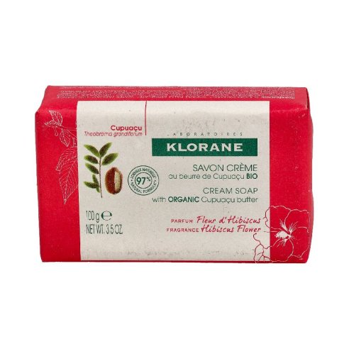 KLORANE JABON CREMA FLEUR D´HIBISCUS  100 G