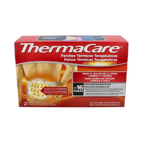 THERMACARE ZONA LUMBAR Y CADERA PARCHES...