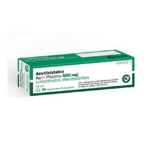 ACETILCISTEINA KERN PHARMA 600 MG 20 COMPR EFERV