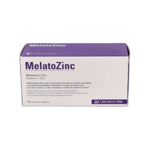 MELATOZINC 1MG  60 CAPS