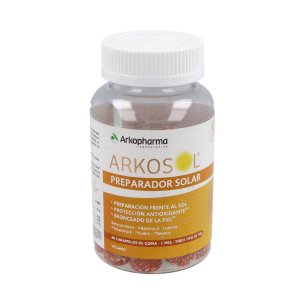 ARKOSOL PREPARADOR SOLAR  60 CARAMELOS DE GOMA
