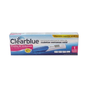 TEST DE EMBARAZO CLEARBLUE DIGITAL PRUEBA DE EMBARAZO CON...