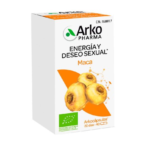 MACA ARKOCAPS 225 MG 45 CAPSULAS