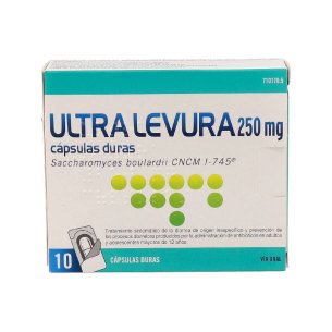 ULTRA-LEVURA 250 MG 10 CAPSULAS