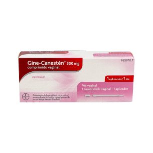 GINE CANESTEN 500 MG 1 COMPRIMIDO