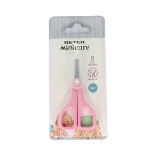 TIJERA BEBE BETER MANGO PLASTICO 9.2 CM