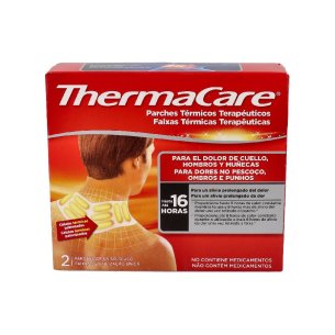 THERMACARE PARCHE TERMICO CUELLO HOMBRO MUÑECA  2 PARCHES