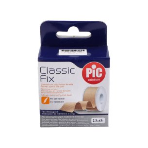 ESPARADRAPO HIPOALERGICO PIC CLASSIC FIX TELA PIEL 2.5 CM...