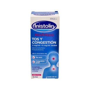 INISTOLIN PEDIATRICO ANTITUSIVO JARABE 120 ML