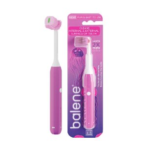 CEPILLO DENTAL INFANTIL BALENE KIDS 1 UNIDAD COLOR VIOLETA
