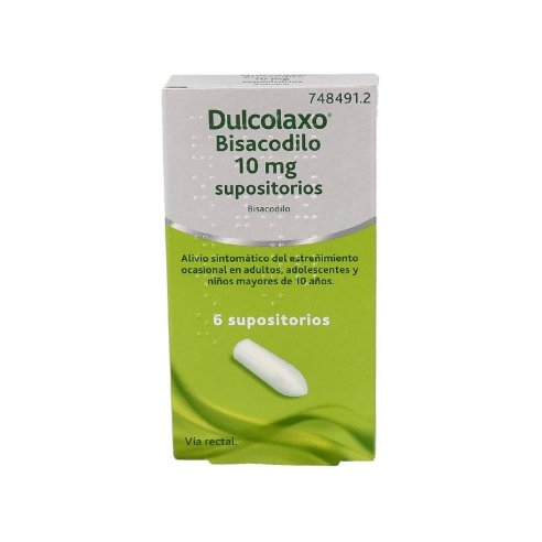 DULCO LAXO 10 MG 6 SUPOSITORIOS