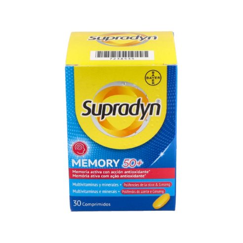 SUPRADYN MEMORIA 50  30 COMPRIMIDOS