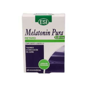 MELATONIN RETARD TAB  1.90 MG 60 TABLETAS