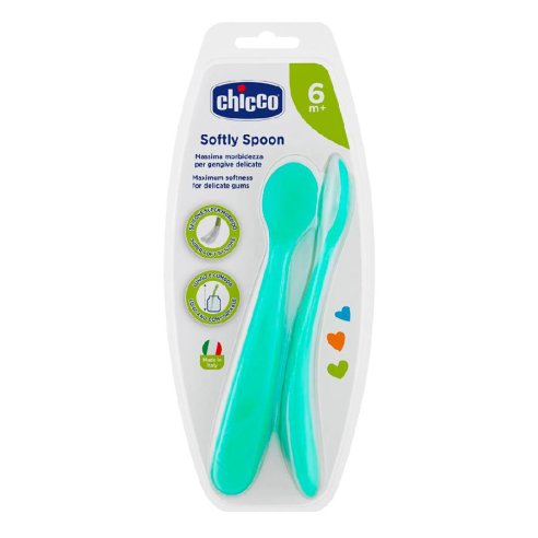 CUBIERTO INFANTIL CUCHARA SILICONA CHICCO EASY...