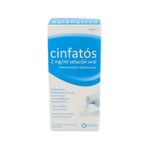 CINFATOS 2 MG/ML SOLUCION ORAL 1 FRASCO 200 ML...