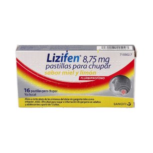 LIZIFEN 8.75 MG 16 PASTILLAS PARA CHUPAR MIEL LIMON