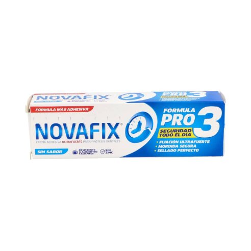 NOVAFIX FORMULA PRO 3  SIN SABOR 50 G