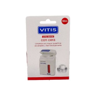 CINTA DENTAL CON CERA VITIS 50 M