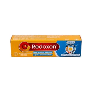 REDOXON VITAMINA C 1 G COMP EFERVESCENTES  15 COMP NARANJA