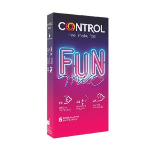 CONTROL FUN PRESERVATIVOS MIX 6 U