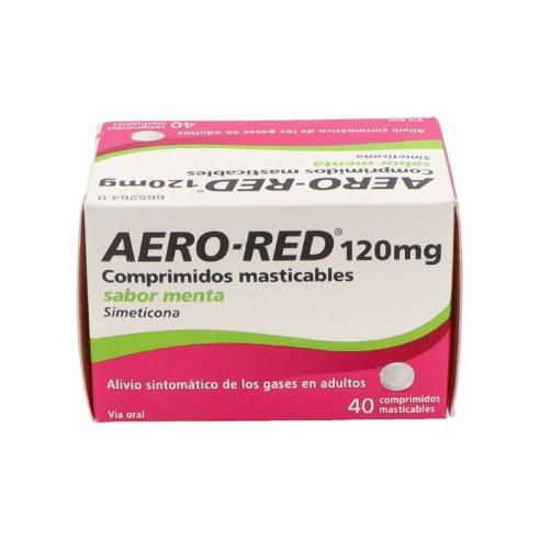 AERO RED 120 MG 40 COMPR MASTIC SABOR MENTA