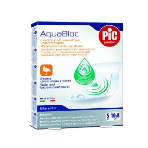 PIC AQUABLOC POST OP CON BACTERICIDA APOSITO ESTERIL 8 x...