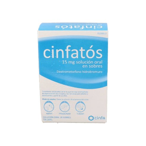 CINFATOS 18 SOBRES SOLUCION ORAL