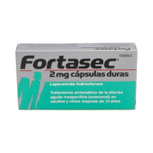 FORTASEC 2 MG 10 CAPSULAS
