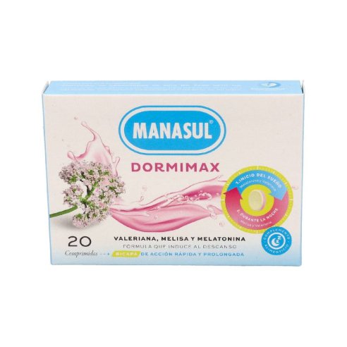 MANASUL DORMI MAX  20 COMPRIMIDOS