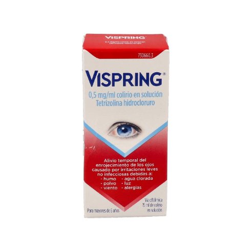 VISPRING 0,5 mg/ml COLIRIO EN SOLUCION 1 FRASCO...