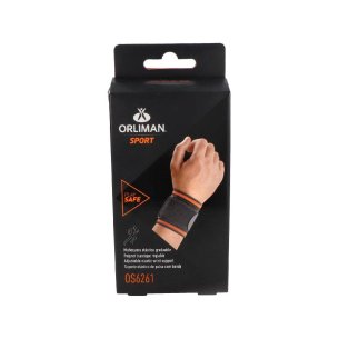 MUÑEQUERA ELASTICA GRADUABLE SPORT OS6261 T -UNICA